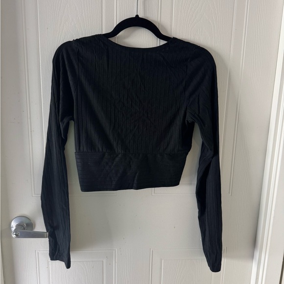 SHEIN Ribbed Wrap - Picture 3 of 4